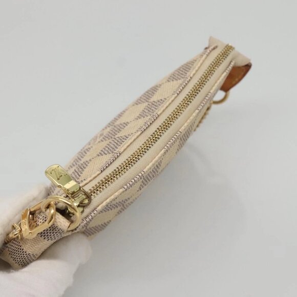 LOUIS VUITTON Damier Azur Mini Pochette Accessoires Pouch - Picture 8 of 16